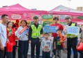 “吴越杯”金华主场开赛|平安产险金华中心支公司联合金华交警开展安全公益宣传
