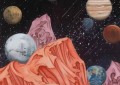 烟霞会景——岳增光山水画作品展在烟台所城艺文书院开幕